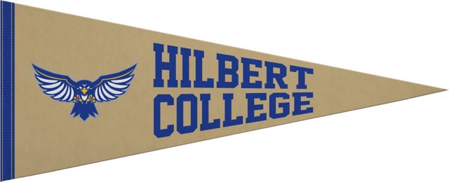 Hilbert College 12"X30" Full Color Pennant