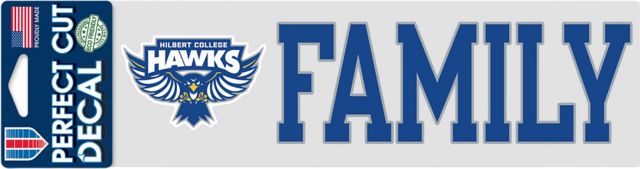 Hilbert College 3x10 Family Decal
