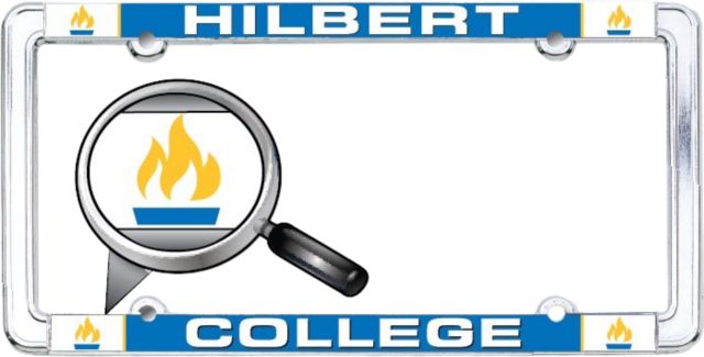Hilbert College Thin Dome License Plate Frame
