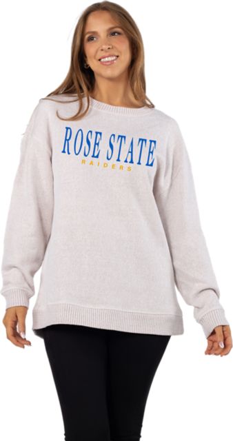 Rose State College Raiders Women's Warmup Crewneck Sweatshirt