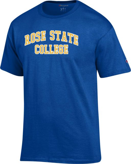 Rose State Champion T Shirt Arched Rose State College
