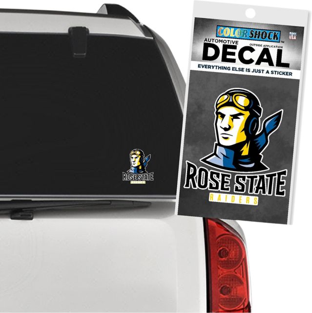 Rose State College Raiders Decal
