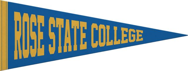 Rose State College 9x24 Pennant