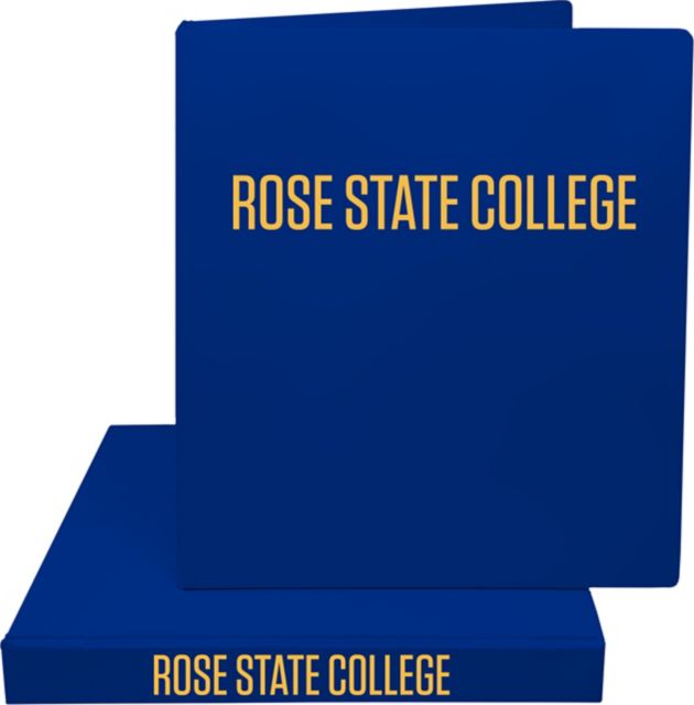 Rose State College 1'' Vinyl Binder
