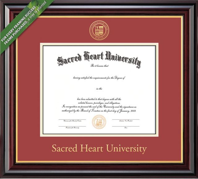 Sacred Heart University 11'' x 14'' Windsor Diploma Frame