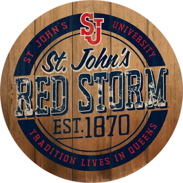 St. John's University Barrel Top Wall Mount 26''x26'' - ONLINE ONLY