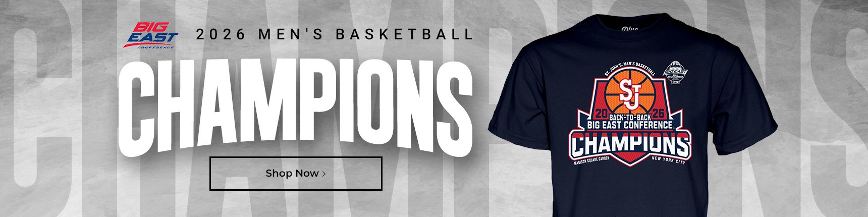 2026 Men's Basketball Conference Tournament Champions. 