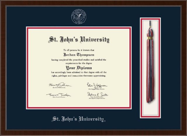 Church Hill Classics Tassel Diploma Frame. Associates, Bachelors, Masters, PhD - ONLINE ONLY