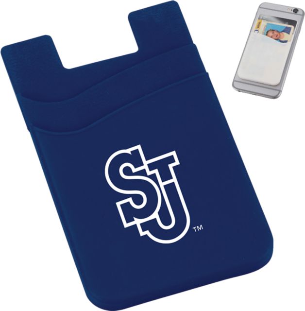 St. John's University Silicone Card Wallet
