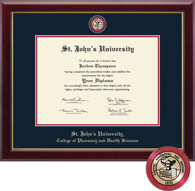 Church Hill Classics Masterpiece, Pharmacy and Health Science, 13x18, Diploma Frame - ONLINE ONLY