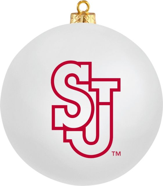 St. John's University Shatterproof Round Ornament