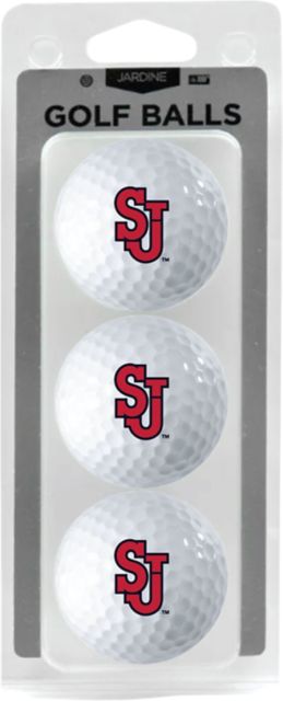 St. John's University 3 Pack Golf Balls