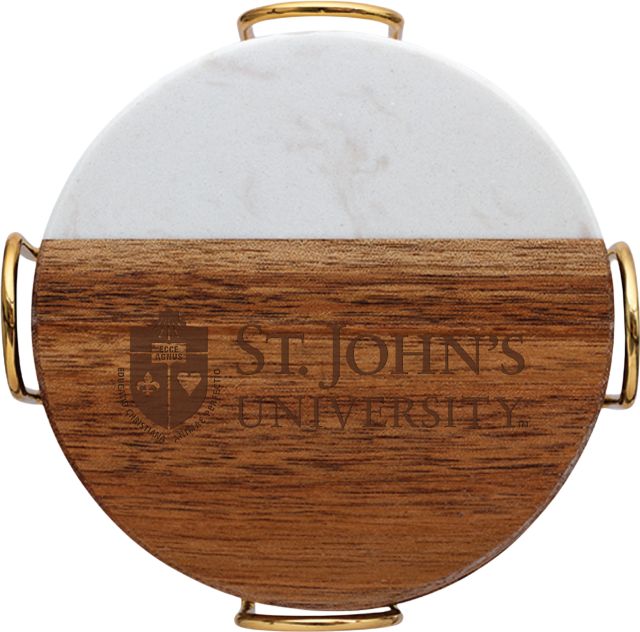 St. John's University Coaster Set