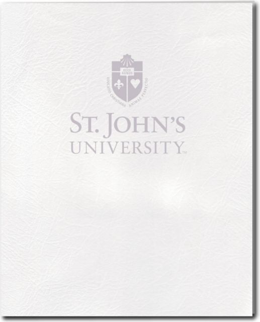 St. John's University Folder 2 Pocket