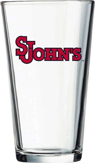 St. John's University 16 oz. Glass