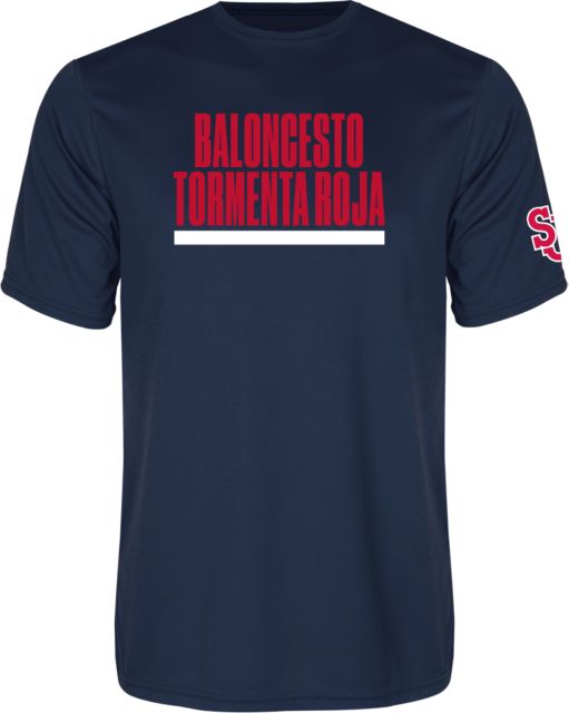 St. John's University Basketball Baloncesto Tormenta Roja T-Shirt