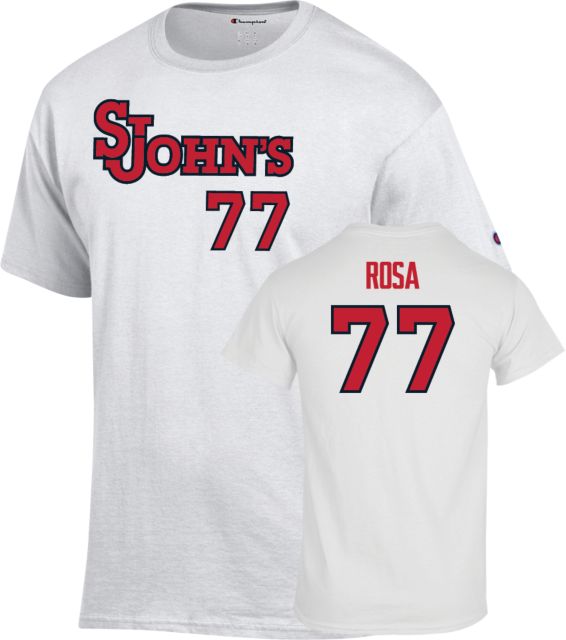 St. John's Baseball T-Shirt Nelson Rosa - 77 - ONLINE ONLY