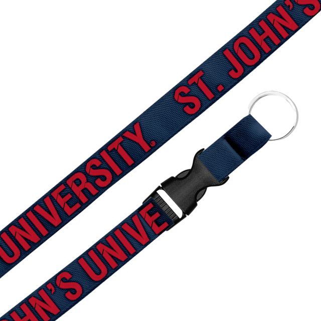 St Louis Blues Reversible Nylon Lanyard (NEW) Key Chain Keychain