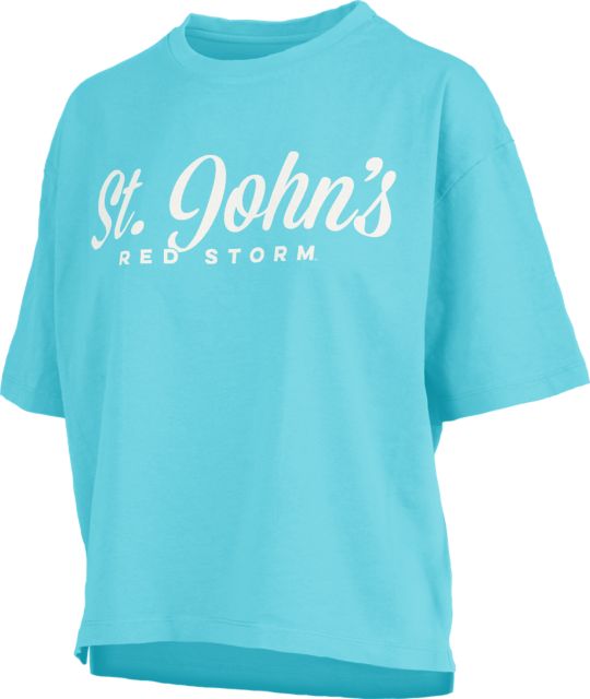 St. John's University Women's Red Storm Cropped Short Sleeve T-Shirt