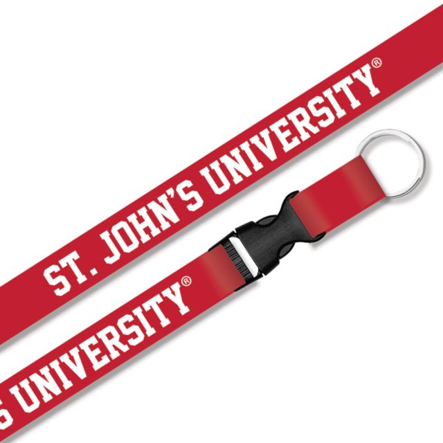 St. John's University Lanyard with Buckle