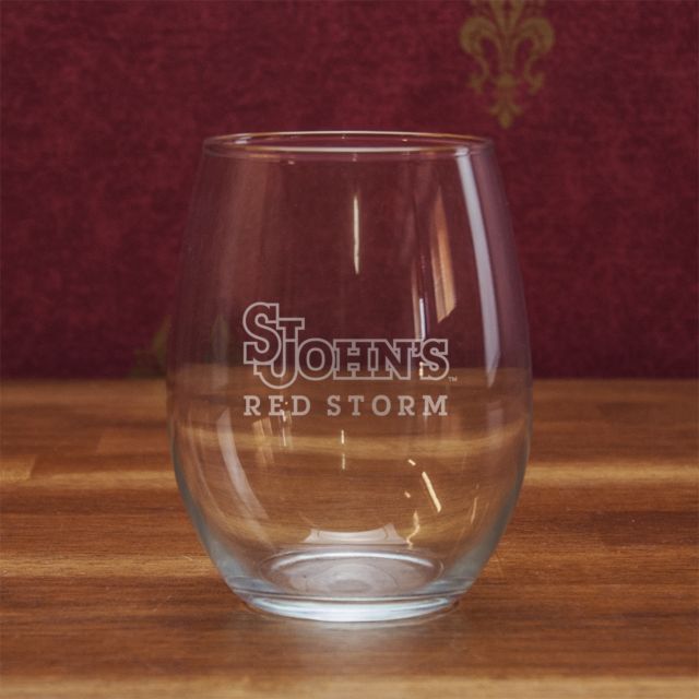 St. John's University 21 oz. Stemless Wine Glass
