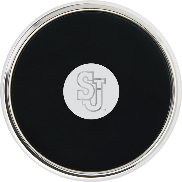 St. John's University Red Storm Leather Coaster