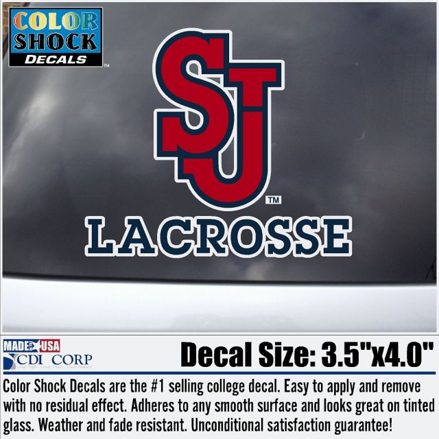 St. John's University Lacrosse Decal