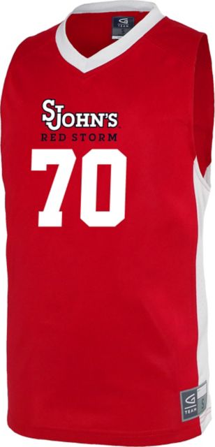 Men's Nike #1 Red St. John's Storm Replica Basketball Jersey Size: Medium