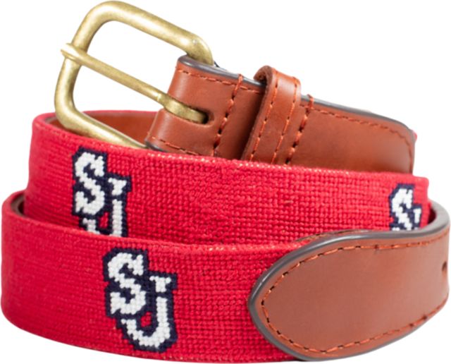St. John's University Needlepoint Belt