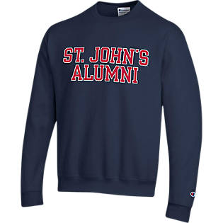Johns University Campus Crewneck Pullover Sweatshirt Sweater Red St