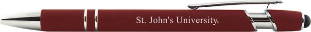 St. John's University Rubber Stylus Pen