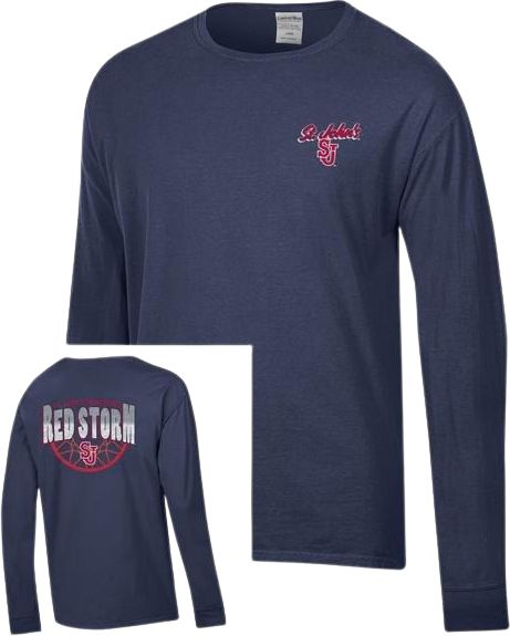 St. John's University Basketball Red Storm Long Sleeve T-Shirt