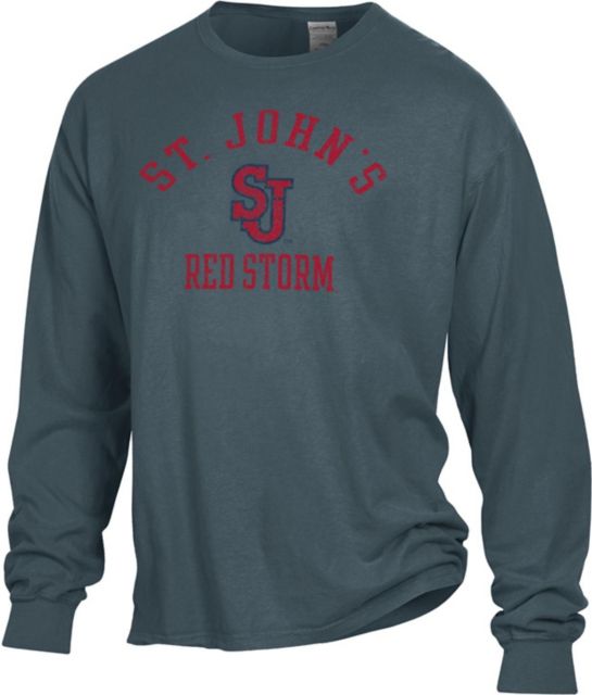 St. John's University Red Storm Garment Dyed Long Sleeve Tee - ONLINE ONLY