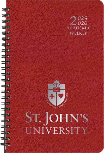 St. John's University Academic Year 2025 - 2026 Planner
