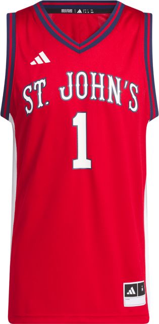 St. John's University Red Storm Basketball #1 Replica Away Jersey