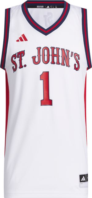 St. John's University Red Storm Basketball #1 Replica Home Jersey