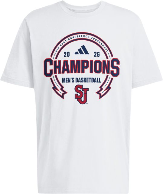 St. John's University Men's Basketball 2026 Big East Tournament Champions Short Sleeve T-Shirt