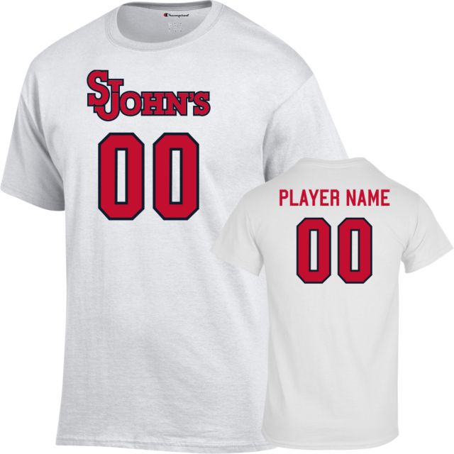 St. John's Women's Basketball Player Name Short Sleeve T-Shirt - ONLINE ONLY