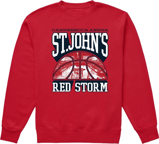 John's University Red Storm Crewneck Sweatshirt: Johns