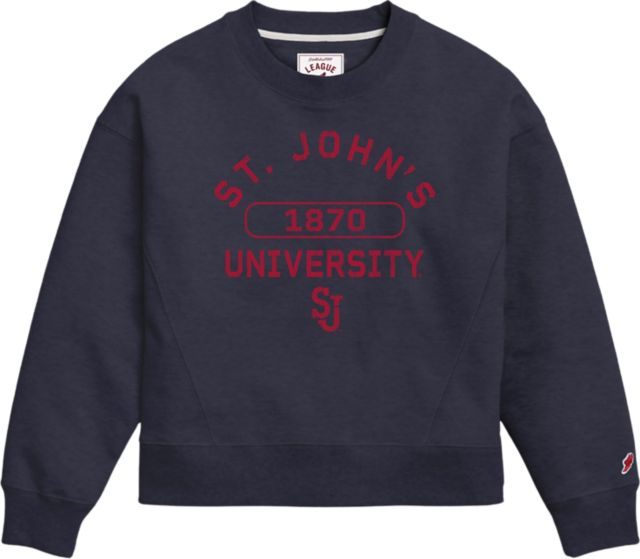 St. John's University Red Storm Women's Boxy Crewneck Sweatshirt