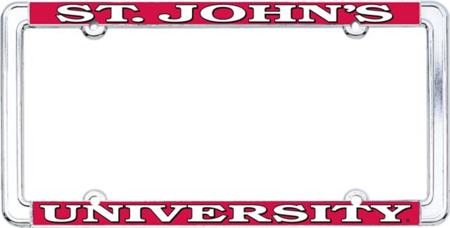 St. John's University Thin Dome License Plate Frame