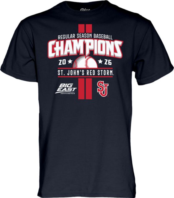 St. John's University Baseball 2026 Regular Season Champions Short Sleeve T-Shirt