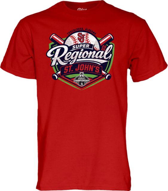 St. John's University Baseball 2026 Super Regional Bound Short Sleeve T-Shirt