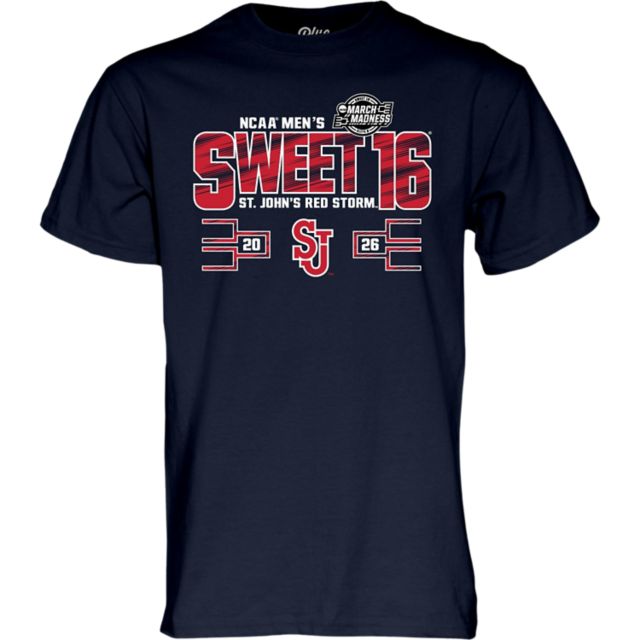 St. John's University Men's Basketball 2026 Sweet 16 Short Sleeve T-Shirt