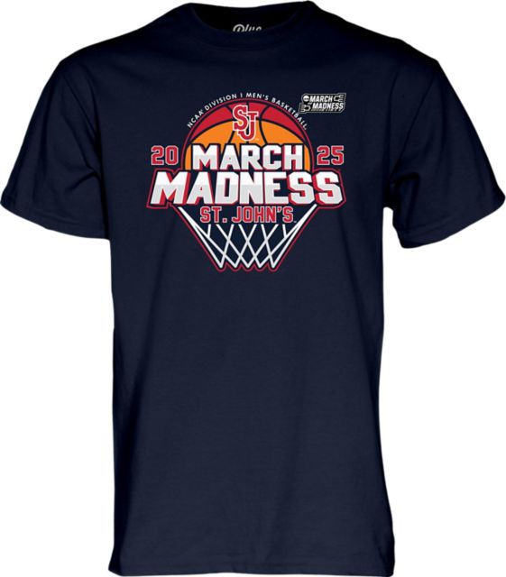 St. John's University Men's Basketball 2025 NCAA Tournament Bound Short Sleeve T-Shirt