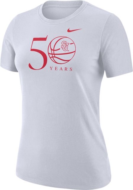 St. John's University Women's Basketball 50 Years Short Sleeve T-Shirt