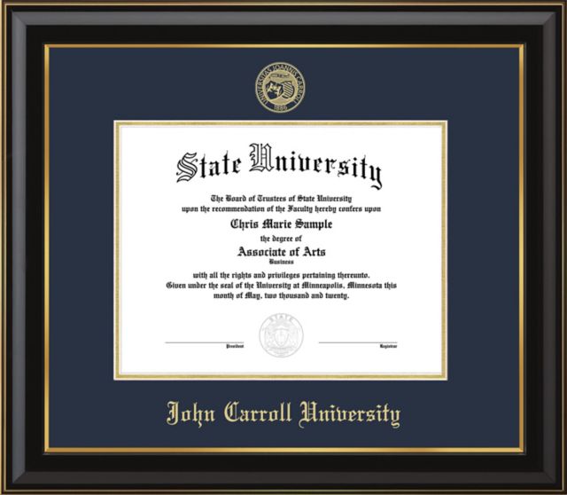 John Carroll University Classic Diploma Frame