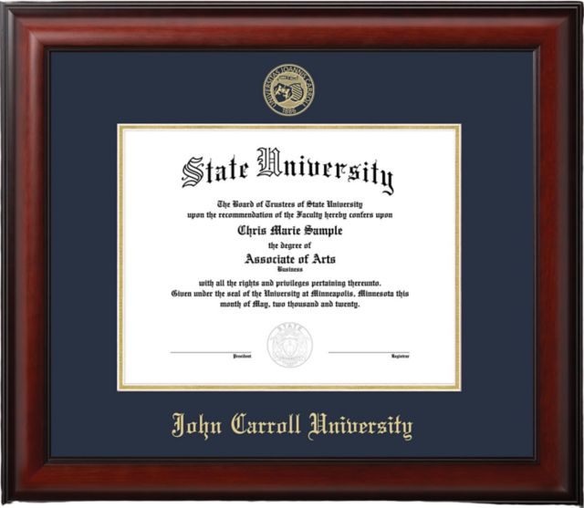 John Carroll University 11 in. x 8.5 in. Diploma Frame