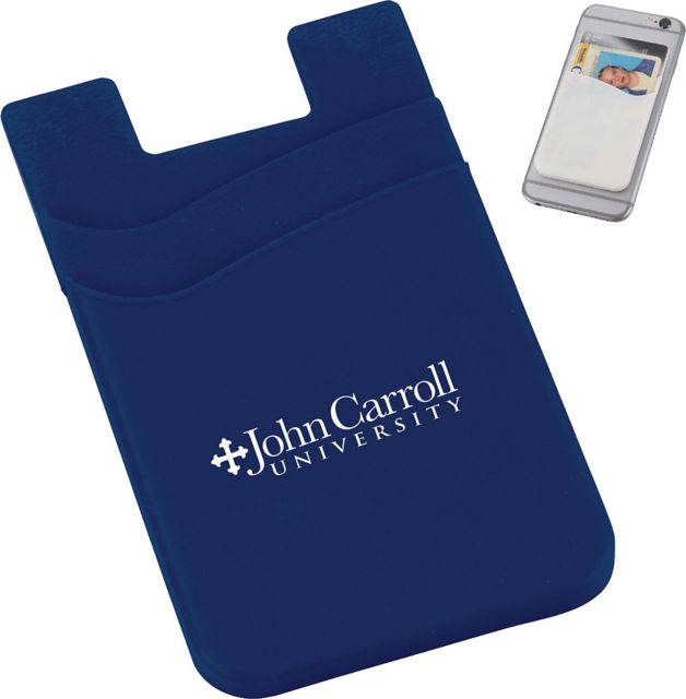 John Carroll University Silicone Card Wallet