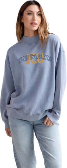 John Carroll University Blue Streaks Women's Nantucket Crewneck Sweatshirt
